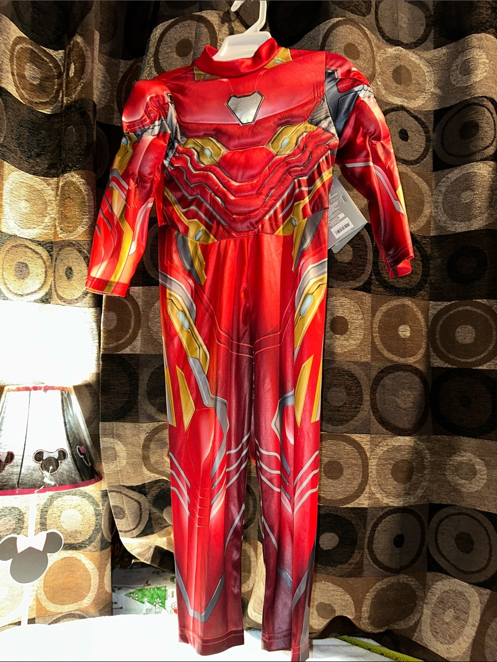 DISNEYPARKS MARVEL EXCLUSIVE-IRONMAN Toddler Boy’s Costume-BODYSUIT ONLY SZ 4